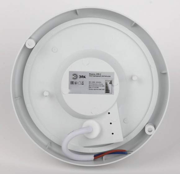Cветильник светодиодный IP65 12Вт 1140Лм 4000К D155 КРУГ ЖКХ LED SPB-201-0-40К-012 ЭРА (40/640) Б0047619