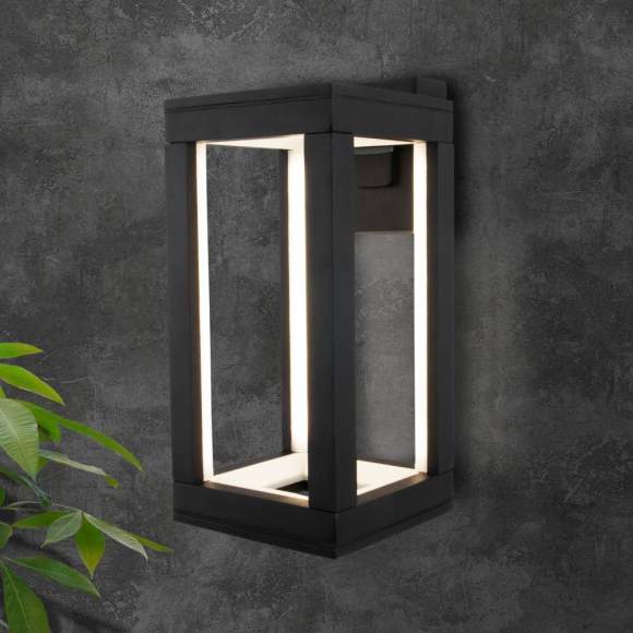 Уличный светодиодный светильник Elektrostandard Frame IP54 1527 TECHNO LED черный (a051855)