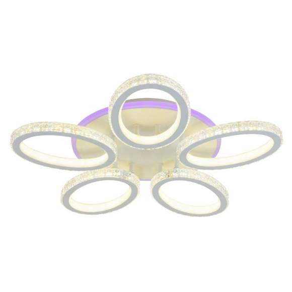 Светодиодная диммируемая люстра с ПДУ Profit Light 8033/5 WHT Светодиодная диммируемая люстра с ПДУ Profit Light 8033/5 WHT