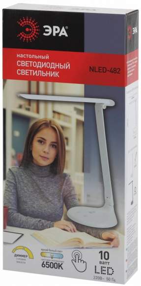 NLED-482-10W-W Настольная лампа Эра Б0041086