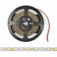 5м. Светодиодная лента белого цвета 5050, 4000К, 14,4W, 12V, 60LED/m, IP20  Uniel ULS-M25-5050-60LED-m-10mm-IP20-DC12V-14.4W-m-5M-4000K PROFI - (UL-00004373)