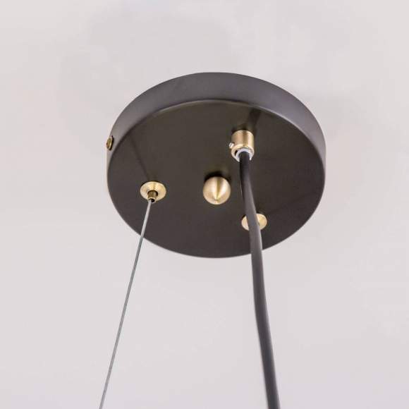 Люстра подвесная Citilux Планета CL105155 Венге+Бронза