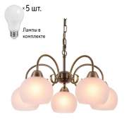 Люстра с лампочками Arte Lamp Margo A9317LM-5AB+Lamps