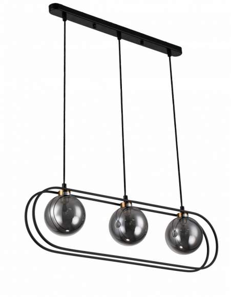 Подвесной светильник Spazio Indigo 11017/3P Black Подвесной светильник Spazio Indigo 11017/3P Black