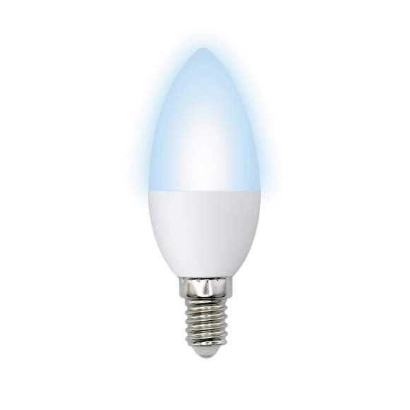 Светодиодная лампа E14 11W 4000K (белый) Norma Volpe LED-C37-11W/NW/E14/FR/NR (UL-00003811)