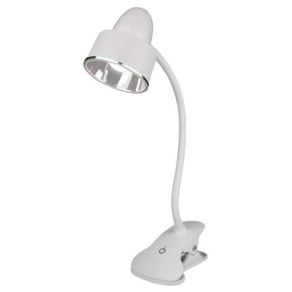 Сенсорная настольная лампа с диммером на прищепке Uniel TLD-557 Beige/LED/350Lm/5500K/Dimmer (UL-00004139)