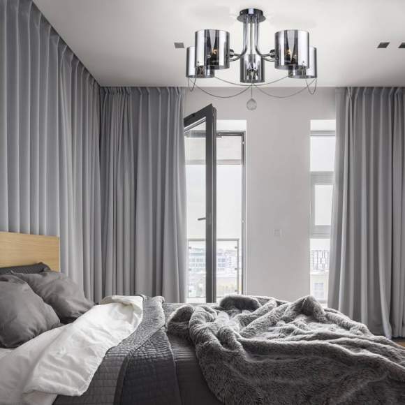 Потолочная люстра Escada 683/5P E14*40W Chrome