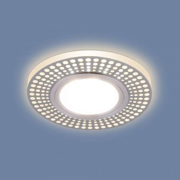 Встраиваемый светильник с LED подсветкой Elektrostandard 2231 CH (a045437)