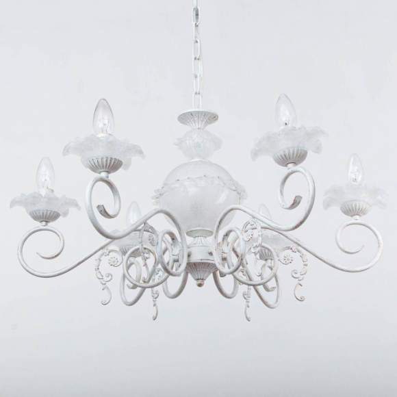 Подвесная люстра Abrasax L.8302-6CREAM/G