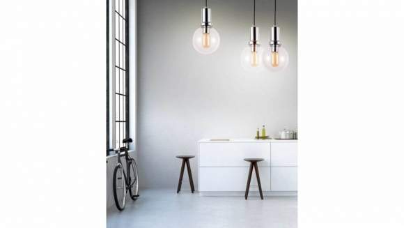 Подвесной светильник Lumina Deco Dorito LDP 1212-150 GY+CHR Подвесной светильник Lumina Deco Dorito LDP 1212-150 GY+CHR