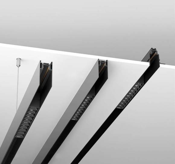 Встраиваемый магнитный шинопровод 1м Maytoni Magnetic track system TRX004-221B