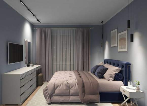 Трековый светильник 9W 3000-6000К для магнитного шинопровода Denkirs DK8006-BK