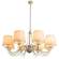 Люстра с лампочками Arte Lamp Orlean A9310LM-8WG+Lamps