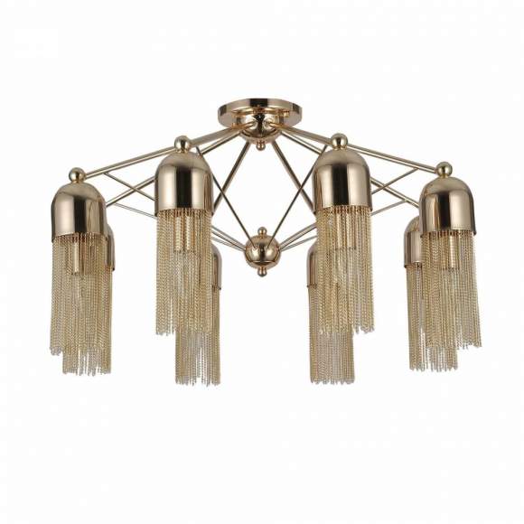 Потолочная люстра с лампочками Favourite Zaria 2739-8P+Lamps E14 Свеча