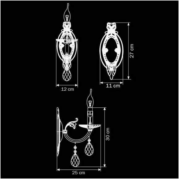 694612 Настенное бра Lightstar Stregaro 694612 Настенное бра Lightstar Stregaro