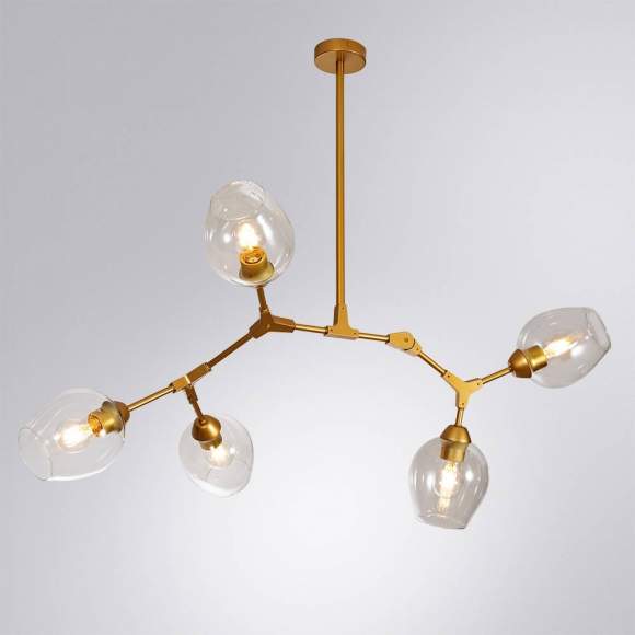 Люстра на штанге Arte Lamp Yuka A4103SP-5GO