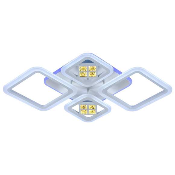Светодиодная потолочная люстра с пультом ДУ и диммером Profit Light 18024/2+2 WHT Светодиодная потолочная люстра с пультом ДУ и диммером Profit Light 18024/2+2 WHT
