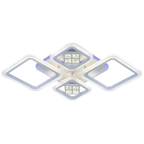 Светодиодная потолочная люстра с пультом ДУ и диммером Profit Light 18024/2+2 WHT Светодиодная потолочная люстра с пультом ДУ и диммером Profit Light 18024/2+2 WHT