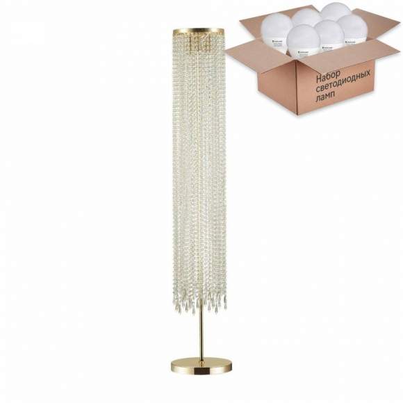 Торшер Odeon Chokka с лампочками 5028/3F+Lamps E14 P45 Торшер Odeon Chokka с лампочками 5028/3F+Lamps E14 P45