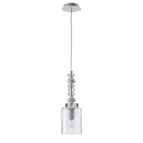 Подвесной светильник Crystal Lux с лампочкой Mateo SP1 White+Lamps E27 P45 Подвесной светильник Crystal Lux с лампочкой Mateo SP1 White+Lamps E27 P45