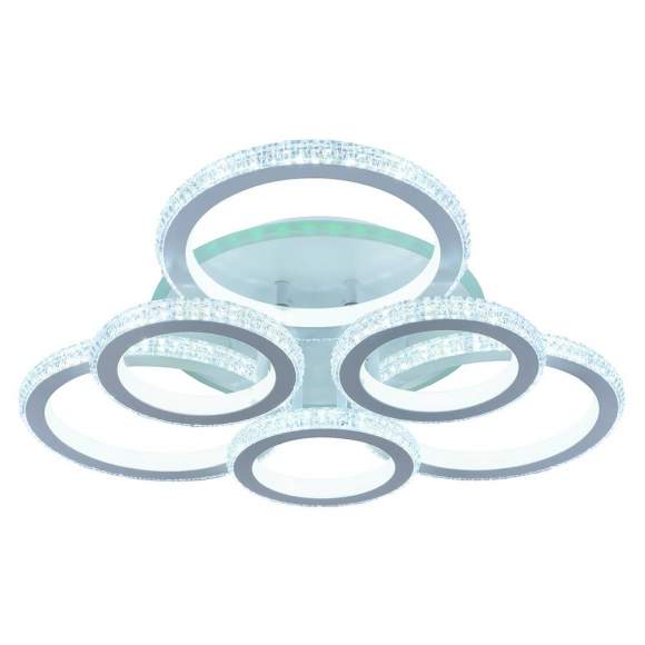 Люстра светодиодная с пультом ДУ Profit Light 8017/3+3 WHT 252W+8W RGB Люстра светодиодная с пультом ДУ Profit Light 8017/3+3 WHT 252W+8W RGB