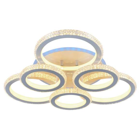 Люстра светодиодная с пультом ДУ Profit Light 8017/3+3 WHT 252W+8W RGB Люстра светодиодная с пультом ДУ Profit Light 8017/3+3 WHT 252W+8W RGB