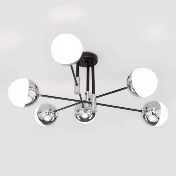 Потолочная люстра ЕВРОСВЕТ Nuvola 70129/6 хром (a057081) Потолочная люстра ЕВРОСВЕТ Nuvola 70129/6 хром (a057081)