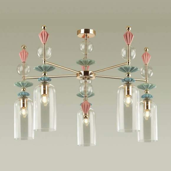 Люстра на штанге Odeon Light Bizet 4855/5C