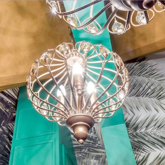 Подвесная люстра с лампочками Favourite Fes 1382-3P+Lamps E14 Свеча Подвесная люстра с лампочками Favourite Fes 1382-3P+Lamps E14 Свеча