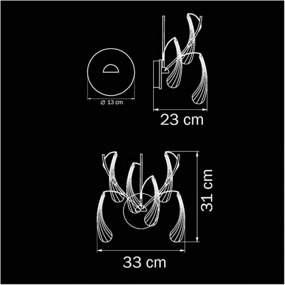794634 Настенное бра Light Star Manica