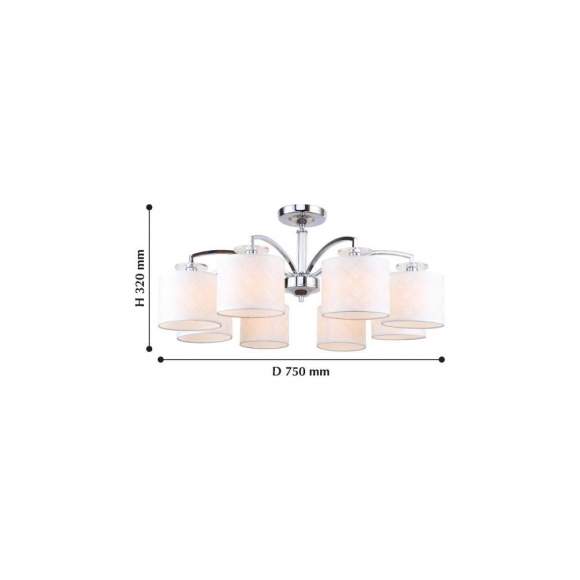 2199-8U Потолочная люстра F-Promo Modum 2199-8U Потолочная люстра F-Promo Modum