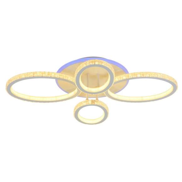 Светодиодная диммируемая люстра с ПДУ Profit Light 8033/2+2 WHT Светодиодная диммируемая люстра с ПДУ Profit Light 8033/2+2 WHT