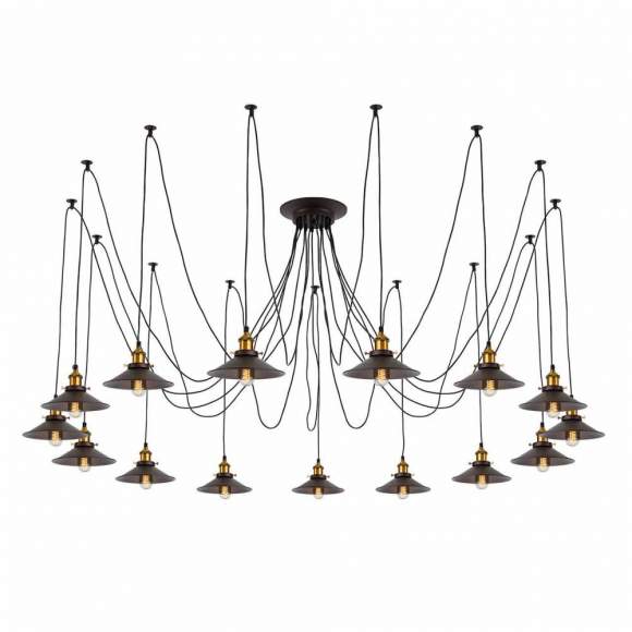 Подвесная люстра-паук Citilux Эдисон CL451151
