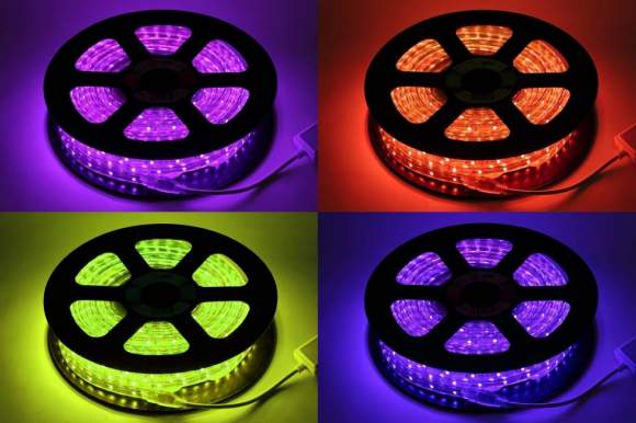 20м. Светодиодная лента RGB 5050, 7,2W, 220V, 30LED/m, IP67 Эра - LS5050-7,2-30-220-RGB-IP67-20m (Б0043096) 20м. Светодиодная лента RGB 5050, 7,2W, 220V, 30LED/m, IP67 Эра - LS5050-7,2-30-220-RGB-IP67-20m (Б0043096)