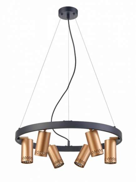 Подвесной светильник Vele Luce Moto VL5784P06 Подвесной светильник Vele Luce Moto VL5784P06