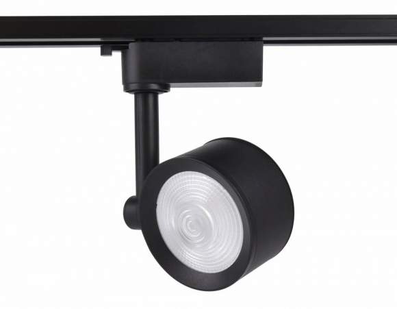 Однофазный LED светильник 12W 4200К для трека Ambrella light Track System GL6392 BK Однофазный LED светильник 12W 4200К для трека Ambrella light Track System GL6392 BK