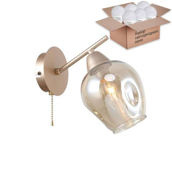 Бра с лампочкой F-Promo Tilda 2658-1W+Lamps E14 P45