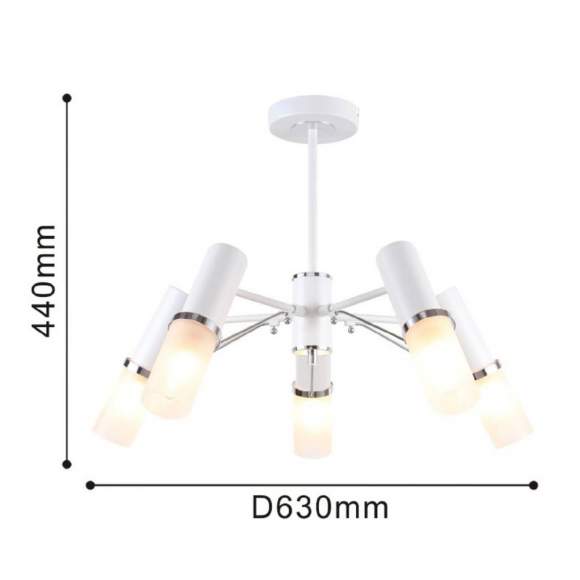 Люстра на штанге с лампочками F-Promo Viator 2559-5P+Lamps E14 Свеча Люстра на штанге с лампочками F-Promo Viator 2559-5P+Lamps E14 Свеча