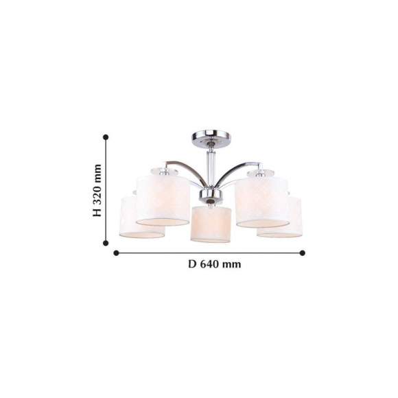 2199-5U Потолочная люстра F-Promo Modum 2199-5U Потолочная люстра F-Promo Modum