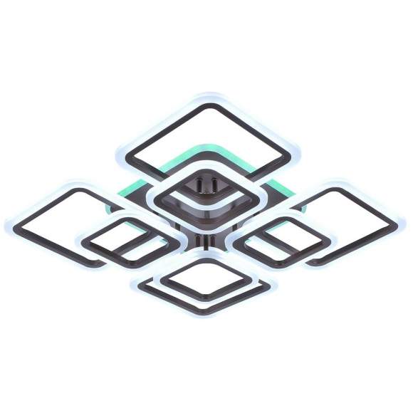 Светодиодная люстра с ПДУ Profit Light 8075/4+4 COF 176W+10W RGB Светодиодная люстра с ПДУ Profit Light 8075/4+4 COF 176W+10W RGB