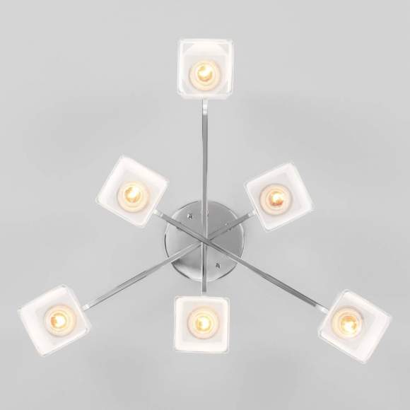 Потолочная люстра Евросвет Ascot Delfi 30162/6 хром a047321 Потолочная люстра Евросвет Ascot Delfi 30162/6 хром a047321