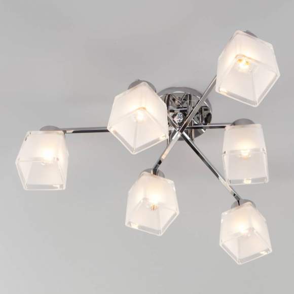 Потолочная люстра Евросвет Ascot Delfi 30162/6 хром a047321 Потолочная люстра Евросвет Ascot Delfi 30162/6 хром a047321