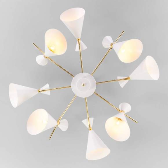 Люстра на штанге Евросвет Apart 70114/8 белый (a047643)