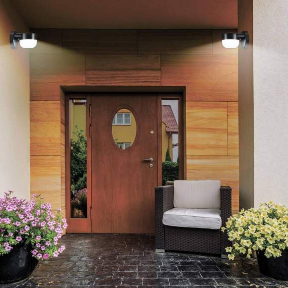 Уличный настенный светодиодный светильник Novotech Opal 358451