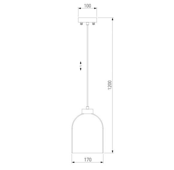Подвесной светильник Tandem Eurosvet 50119/1 никель (a053237) Подвесной светильник Tandem Eurosvet 50119/1 никель (a053237)