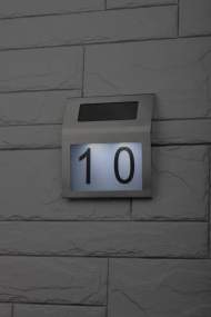 Номер дома с подсветкой, на солнечной батарее, Эра ERAFS048-09 (Б0044249)