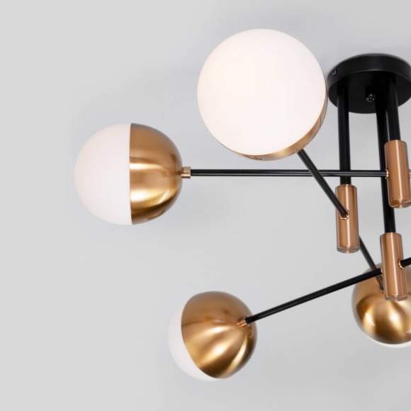 Потолочная люстра ЕВРОСВЕТ Nuvola 70129/6 латунь (a057072) Потолочная люстра ЕВРОСВЕТ Nuvola 70129/6 латунь (a057072)