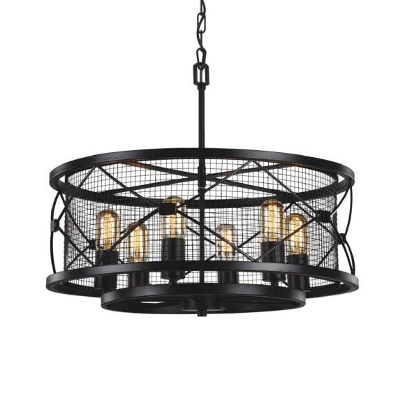 Светильник с ретро лампами Favourite Mesh 1783-6P+Retro Lamps