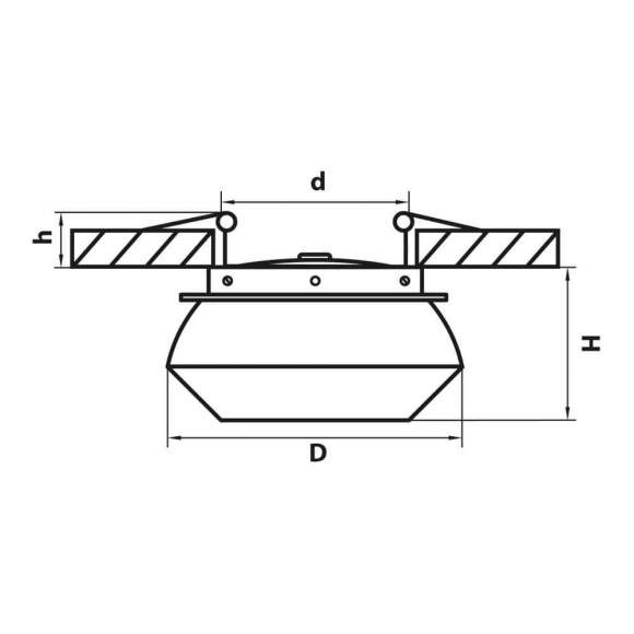 051307 Встраиваемый светодиодный светильник Lightstar Orbe