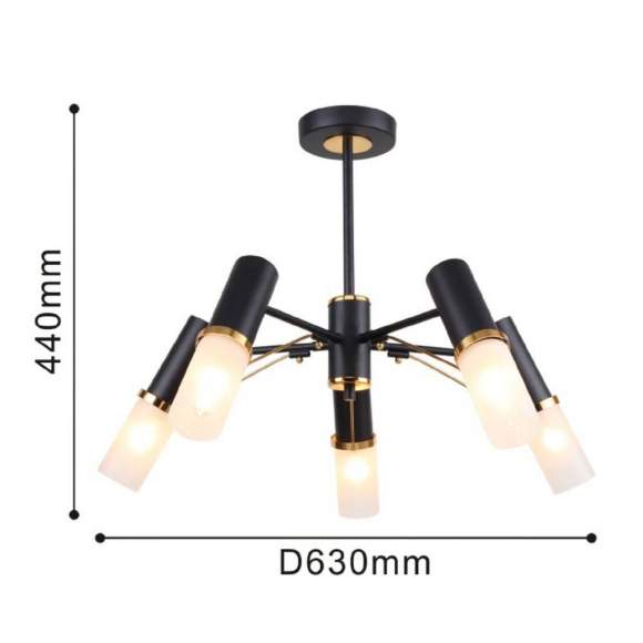 Люстра на штанге с лампочками F-Promo Viator 2558-5P+Lamps E14 Свеча Люстра на штанге с лампочками F-Promo Viator 2558-5P+Lamps E14 Свеча